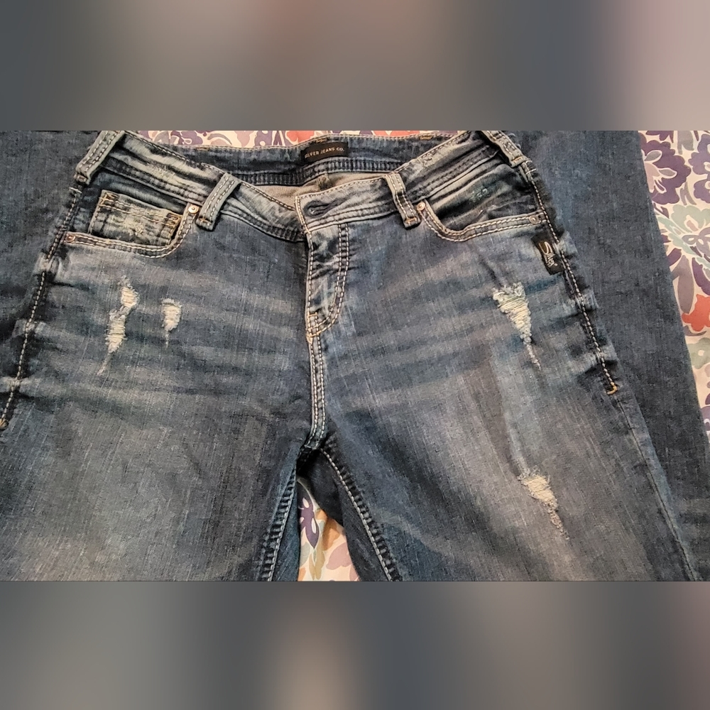 Silver Girlfriend jeans 👖 W30/L29